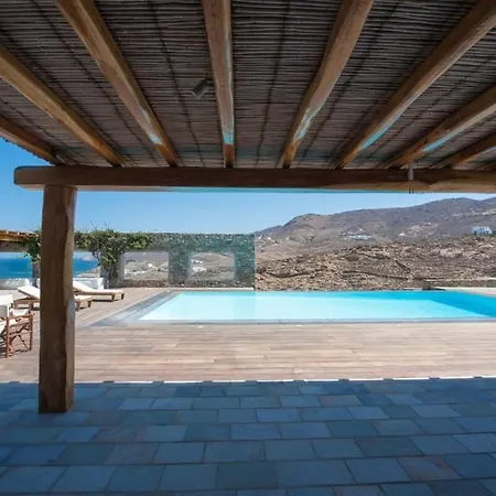 Victoria With Sea View And Two Private Pools Ftelia (Mykonos)