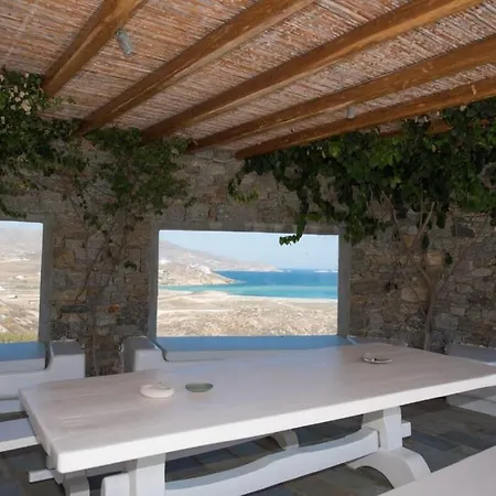Victoria With Sea View And Two Private Pools Ftelia (Mykonos)